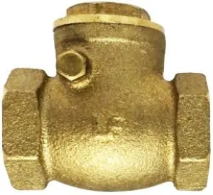 2” FIP x FIP Lead Free Brass Swing Check Valve