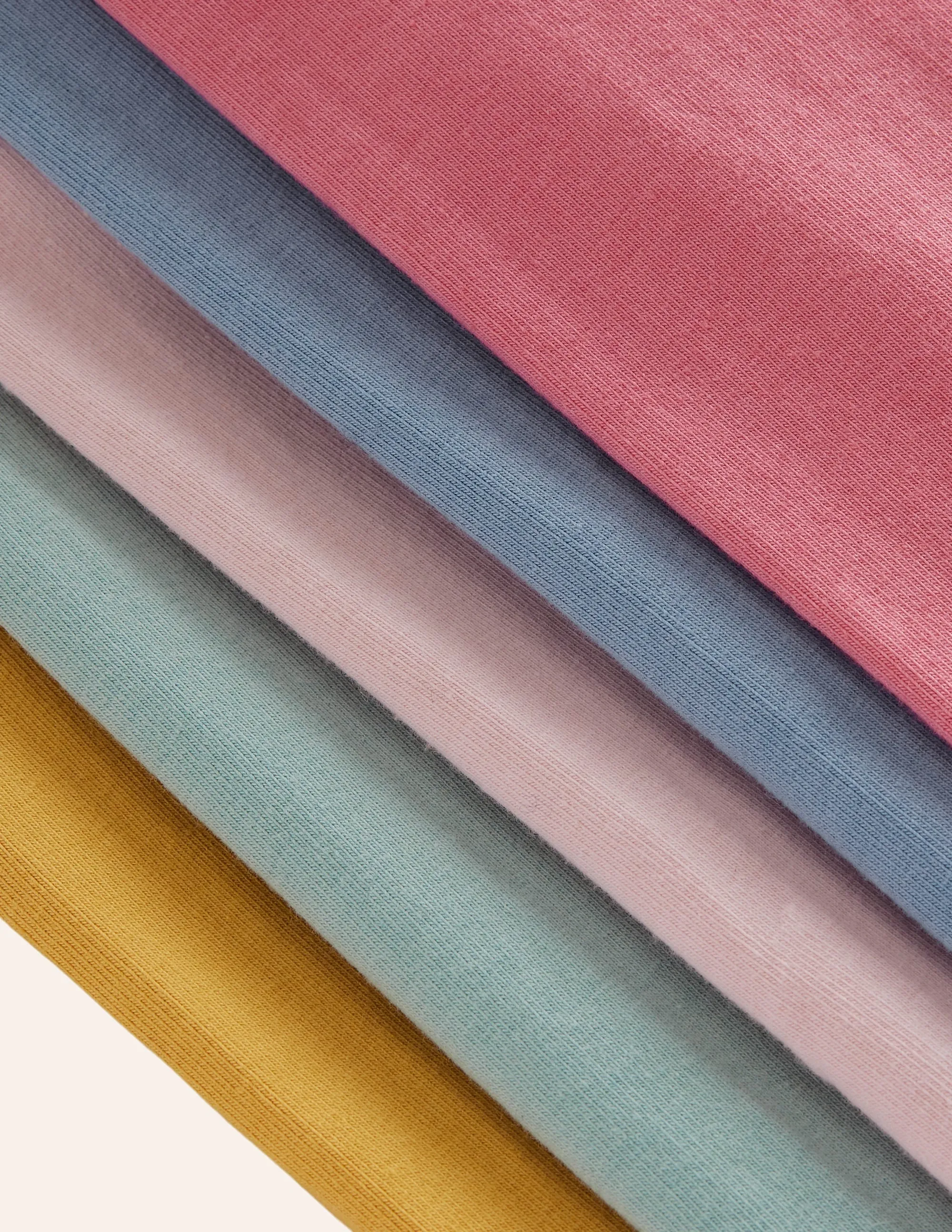 5-Pack Cropped Leggings-Multi Pastel Rainbow