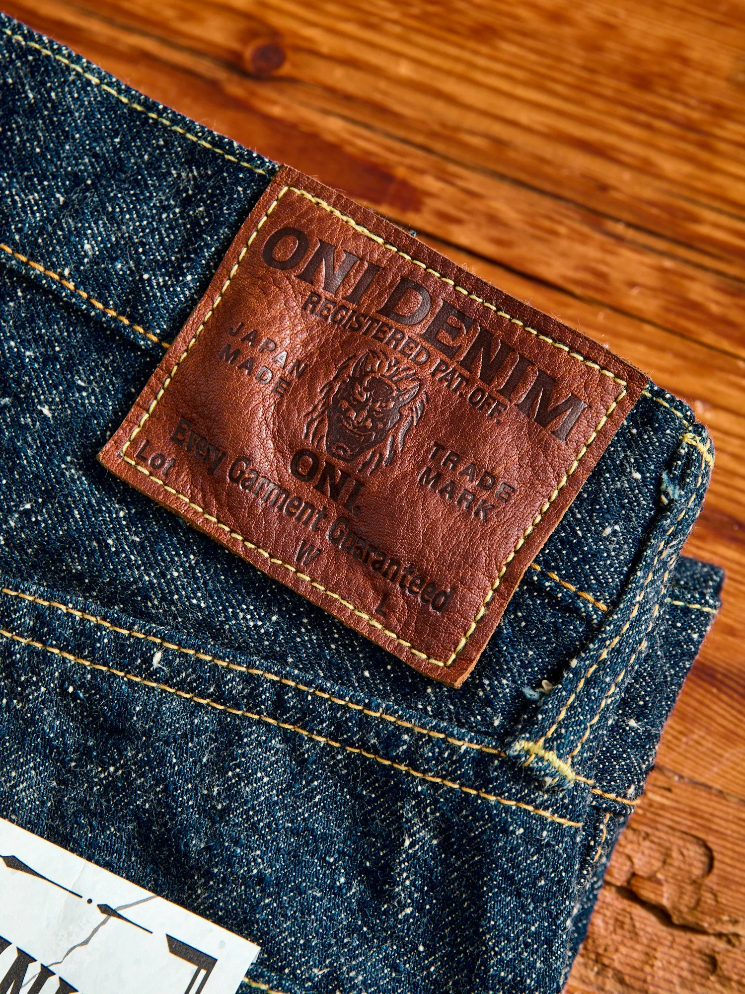 622-CCD "Crushed Concrete" 15oz Selvedge Denim - Relaxed Tapered Fit