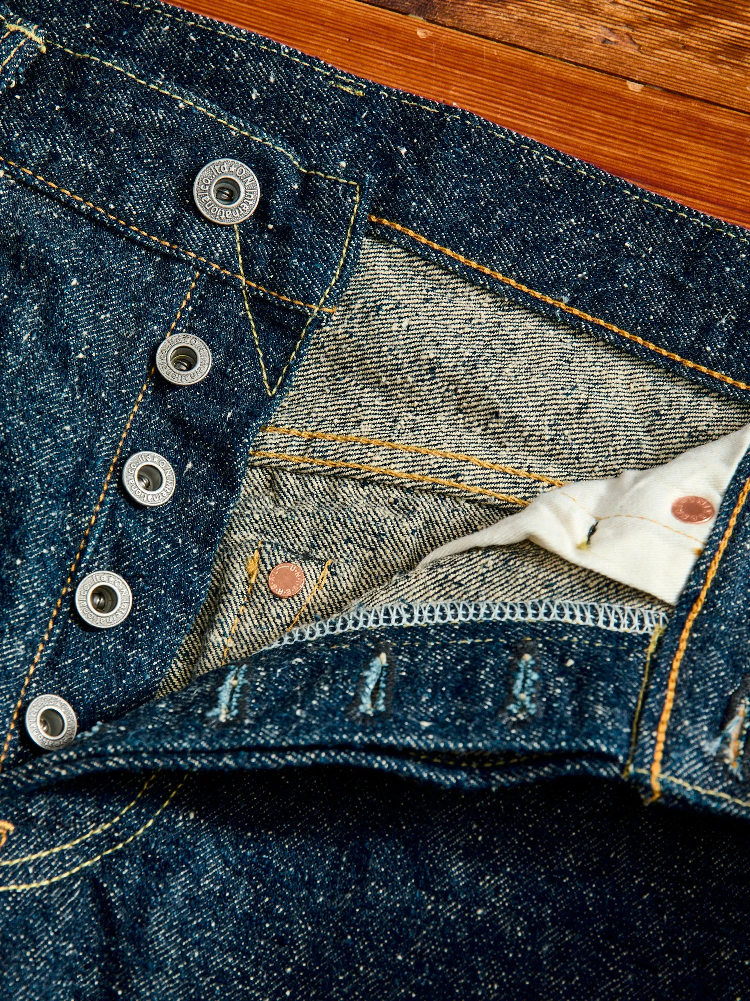 622-CCD "Crushed Concrete" 15oz Selvedge Denim - Relaxed Tapered Fit