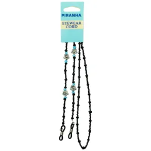 Black Beaded Cord