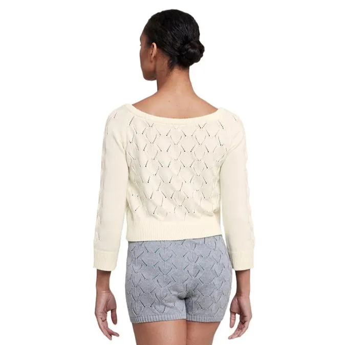 Bloch Adult Knitted Crop Sweater Z5206