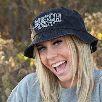 Busch Light Denim Bucket Hat