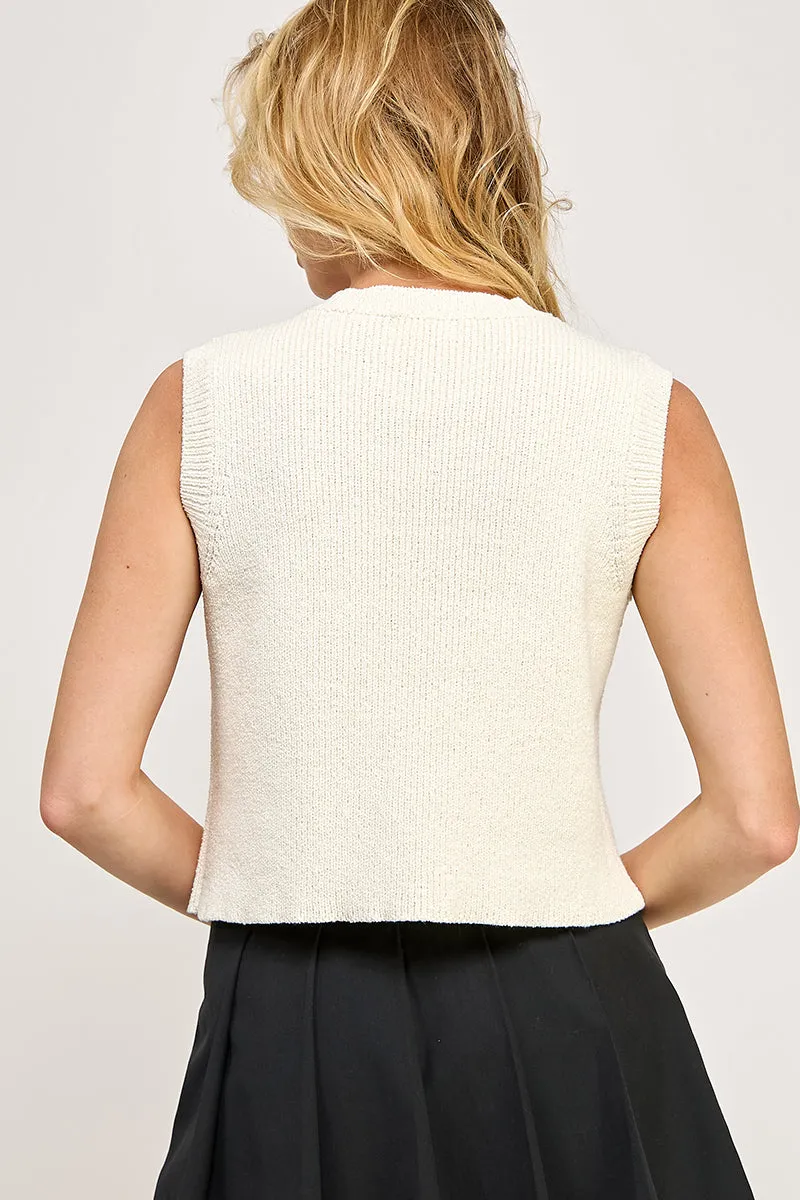 Button Down Sweater