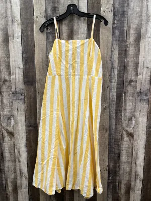 Dress Casual Midi By Gap In Striped Pattern, Size: S
