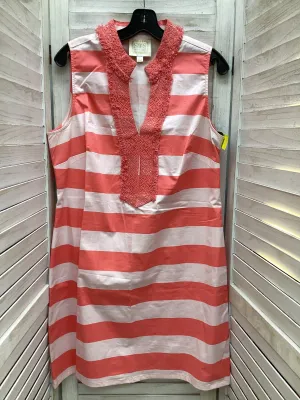 Dress Casual Midi By Sail To Sable In Striped Pattern, Size: L