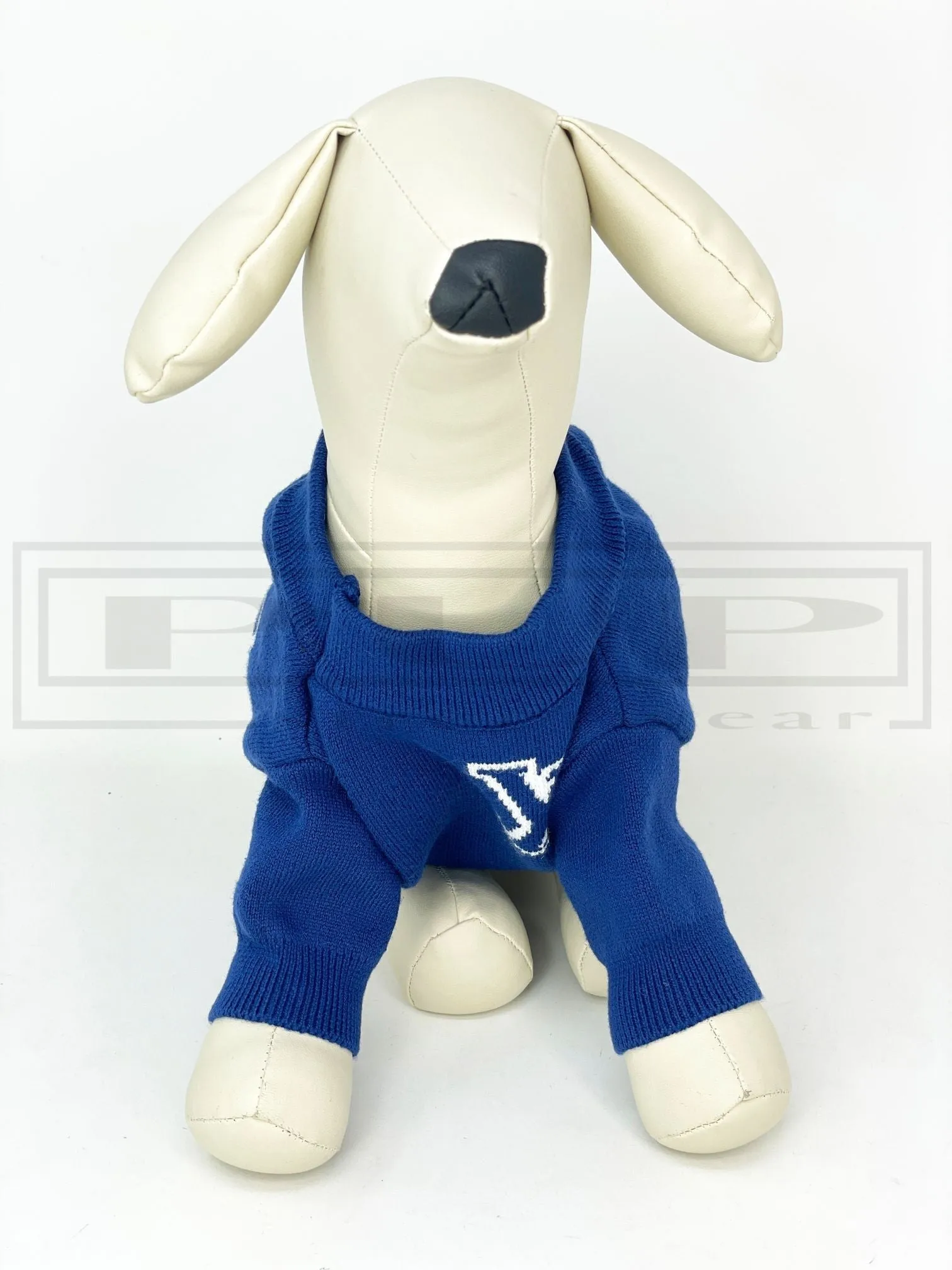 Ellie Initials Blue Sweater