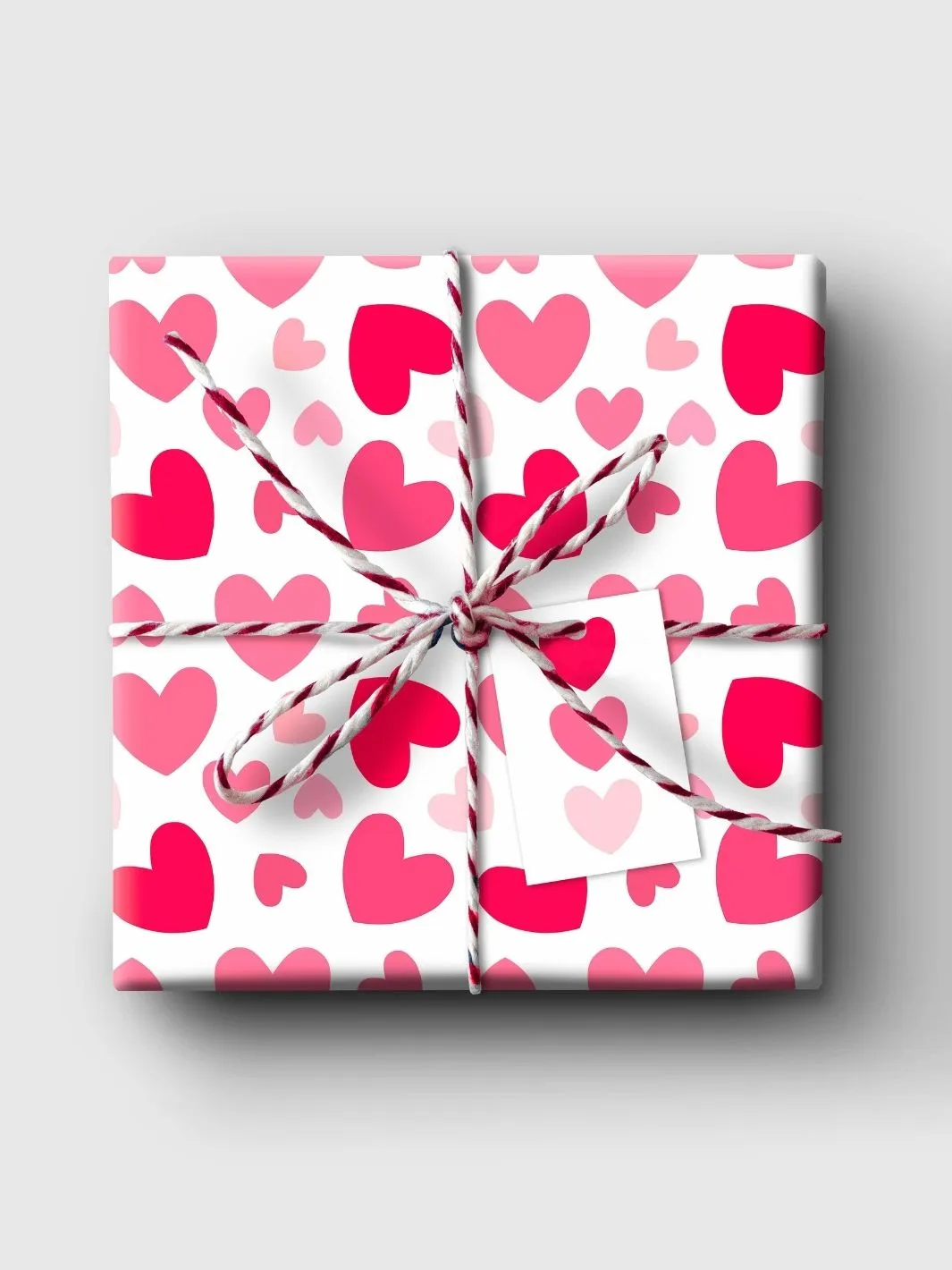 Hearts swing gift tags