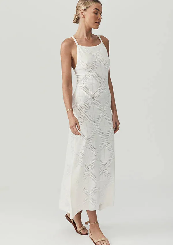 Lana Maxi Dress - Ivory