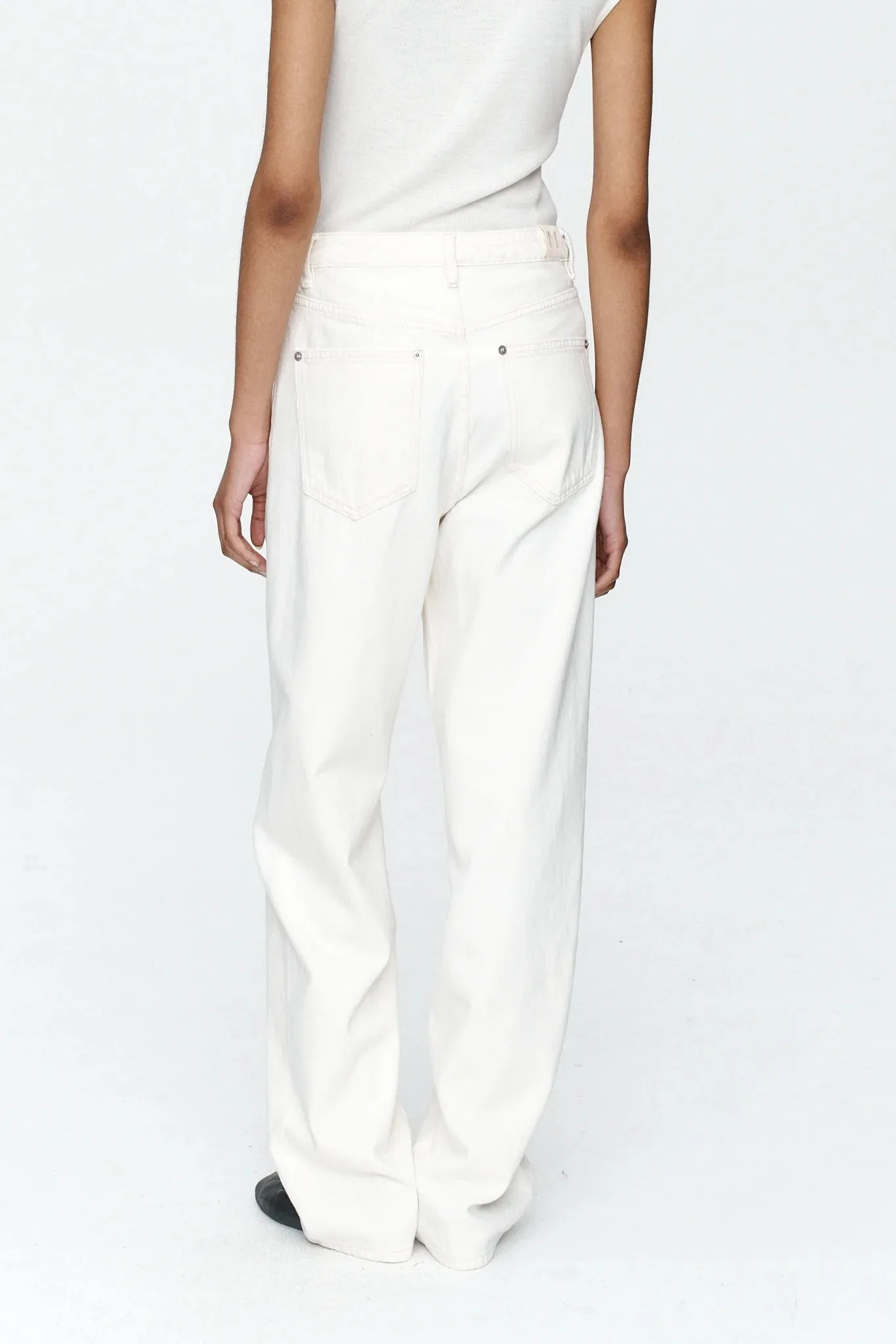 Marle Relaxed Jean - Ivory