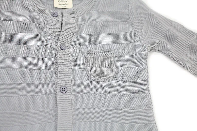 Milan Rib Knit Baby Coverall (2 Colors)