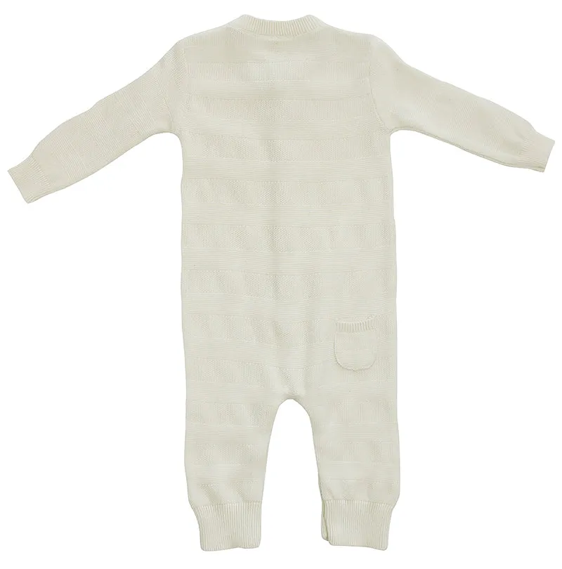 Milan Rib Knit Baby Coverall (2 Colors)
