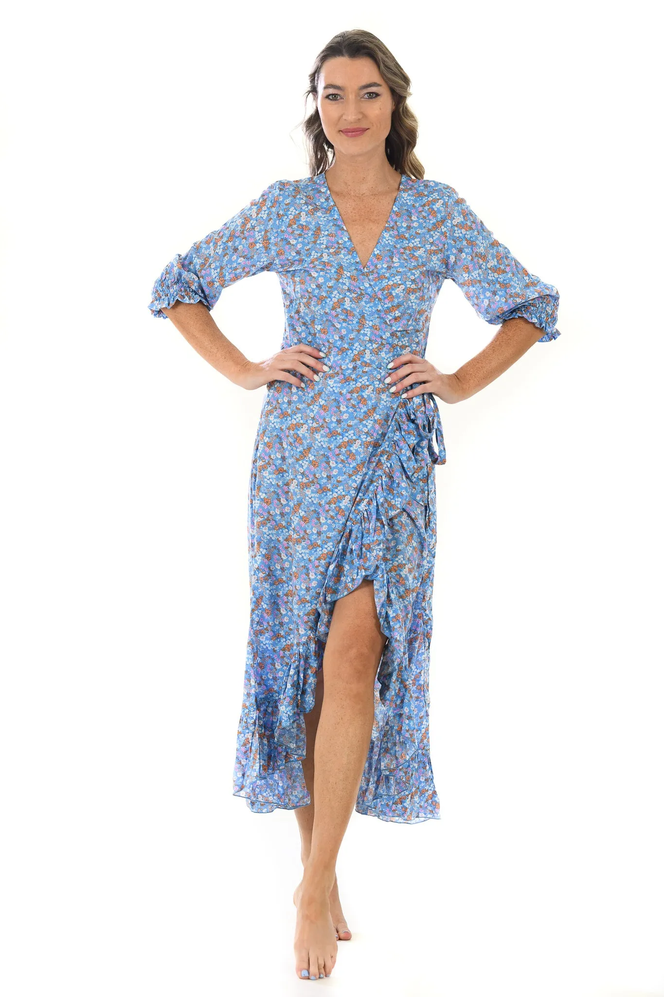 Napa Dress / Petite Blue