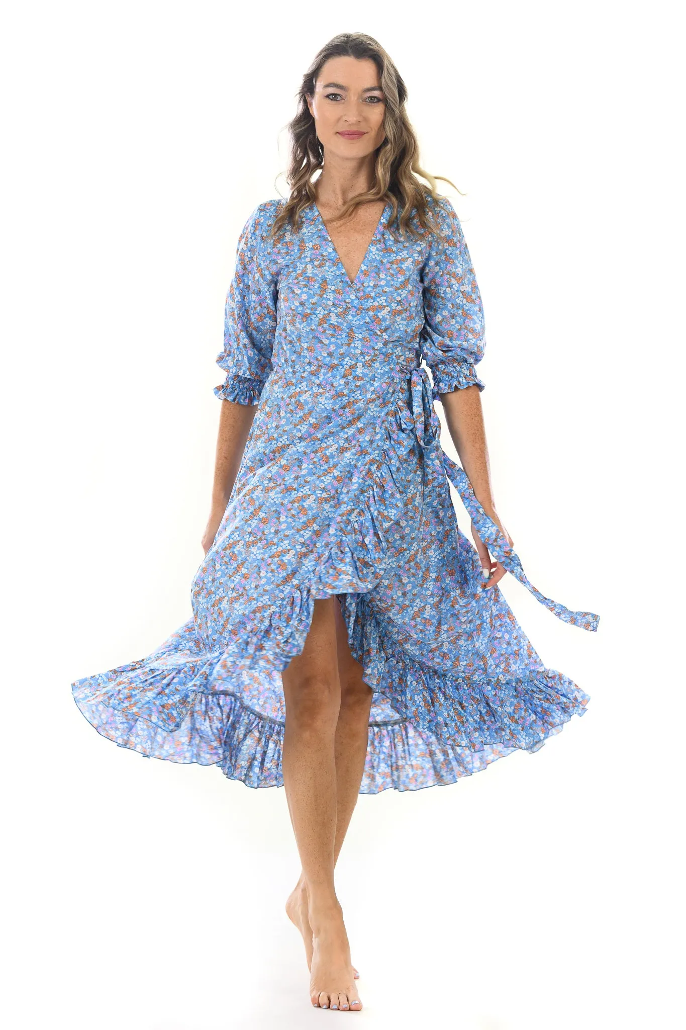 Napa Dress / Petite Blue