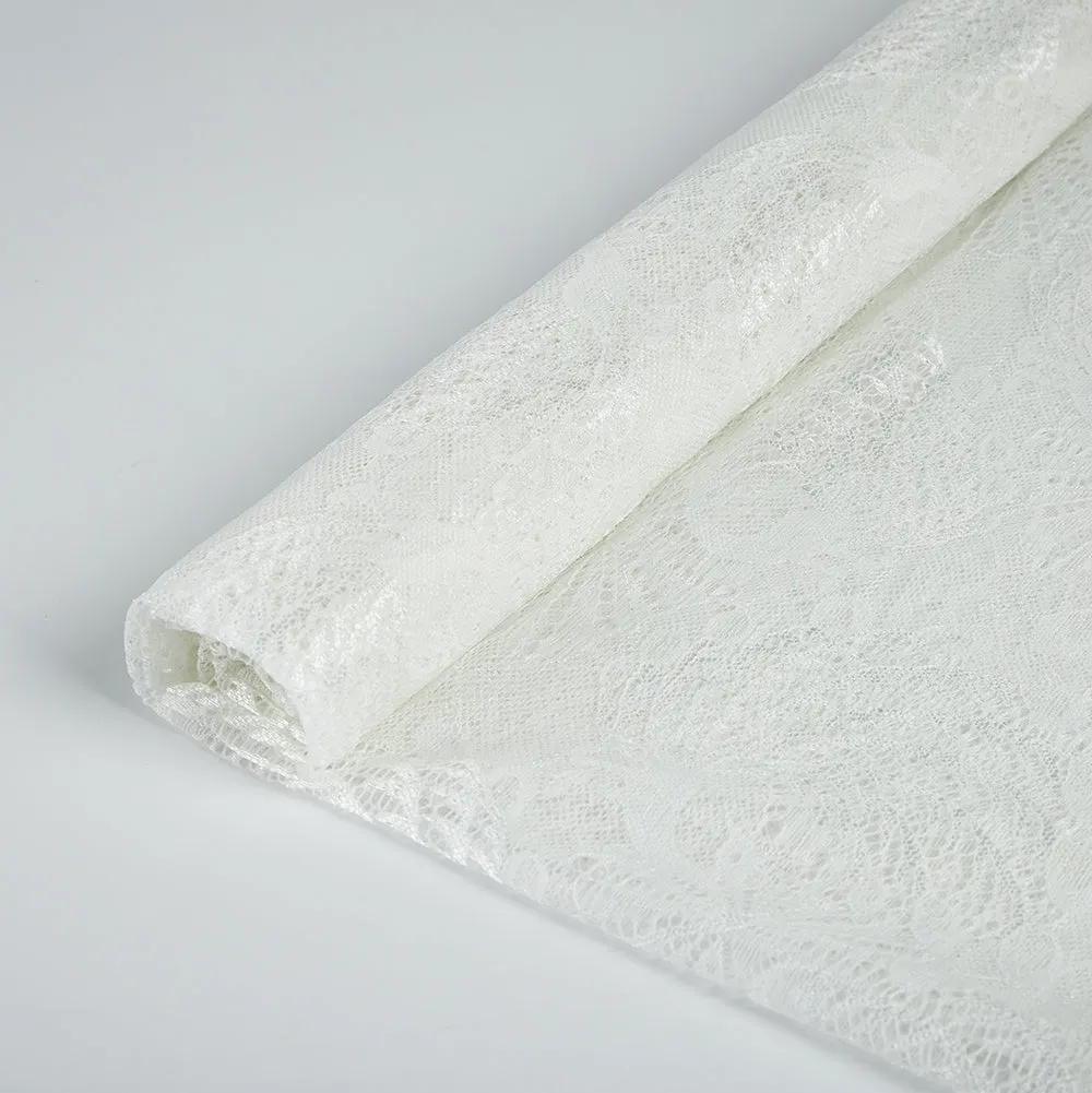 Nylon Spandex Bird Pattern Lace Fabric