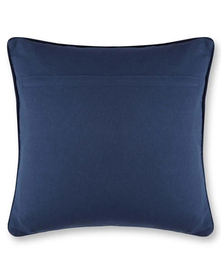 Peacock Beaded Cushion