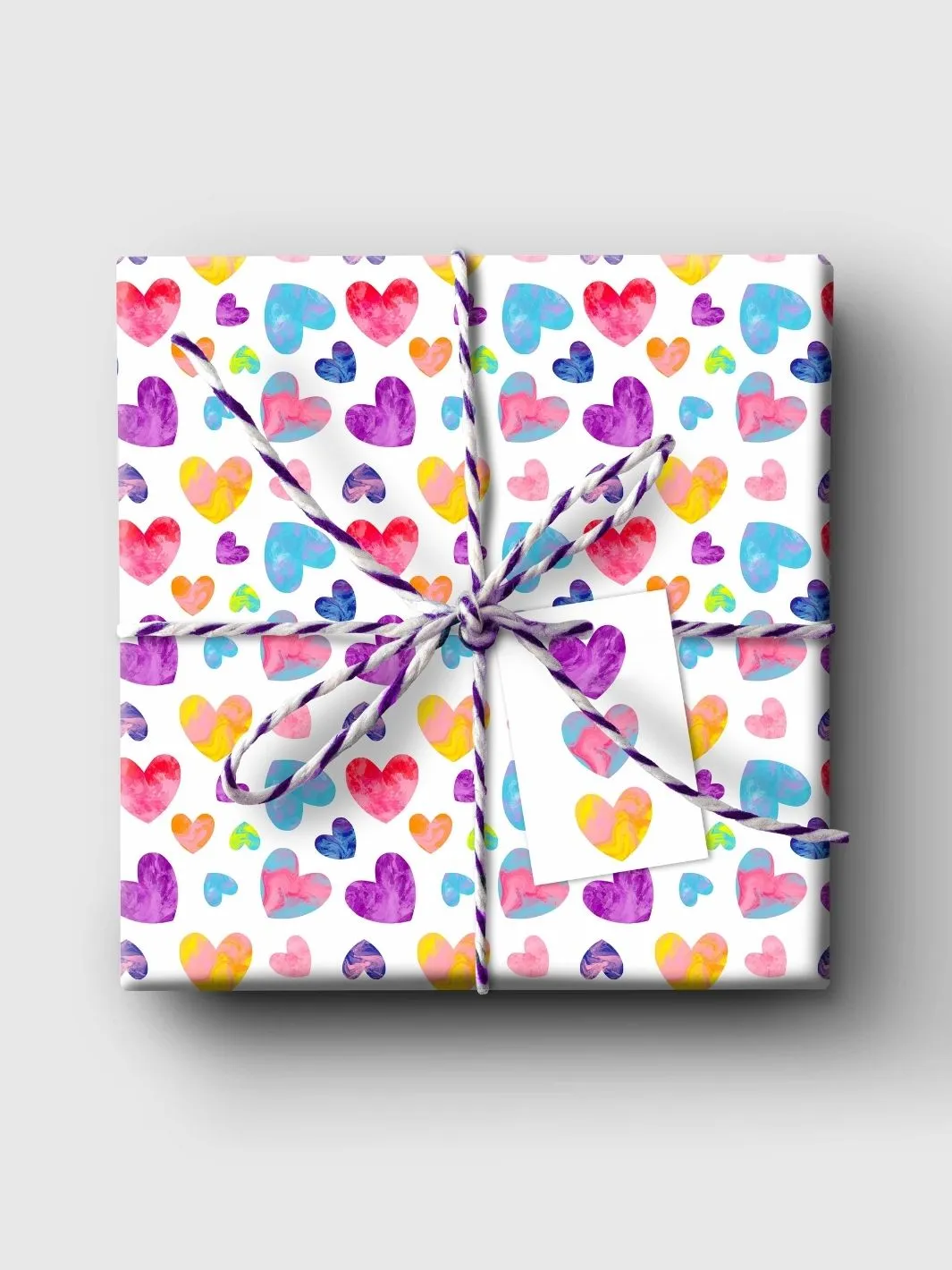 Proud Hearts swing gift tags
