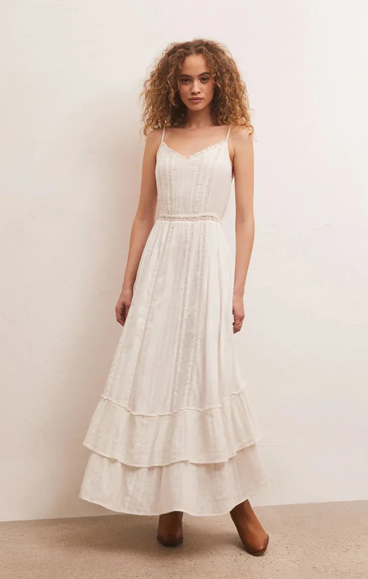 Rose Maxi Dress | White