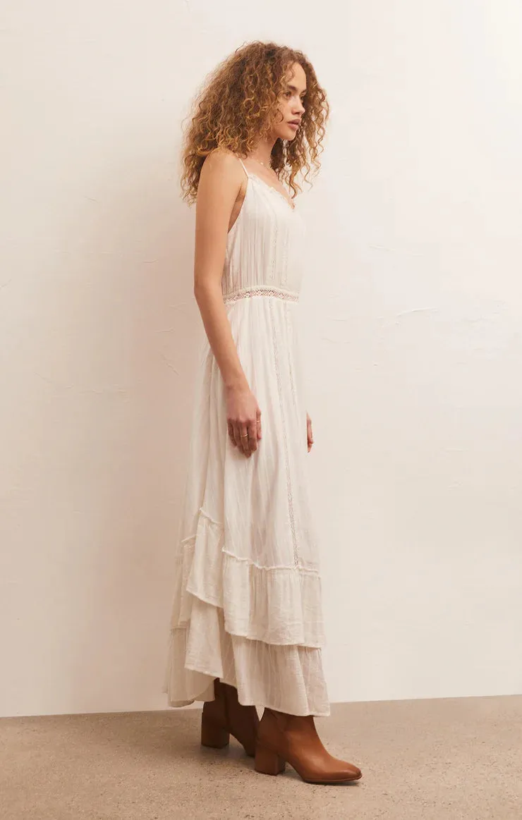 Rose Maxi Dress | White