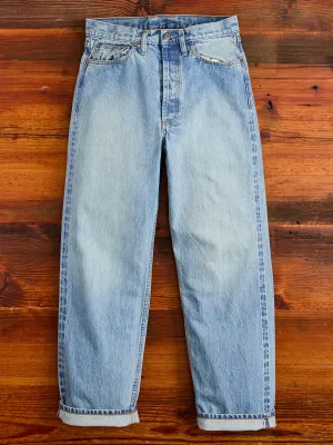 RS-100XV 14oz Vintage Wash Indigo Selvedge Denim - Relaxed Straight Fit