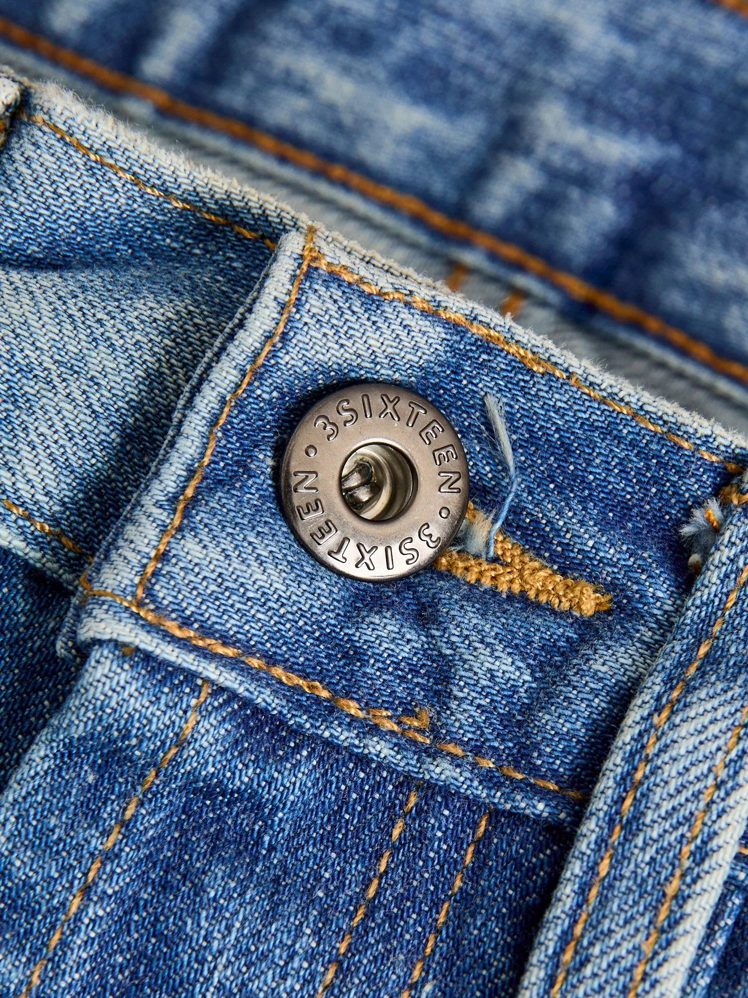 RS-100XV 14oz Vintage Wash Indigo Selvedge Denim - Relaxed Straight Fit