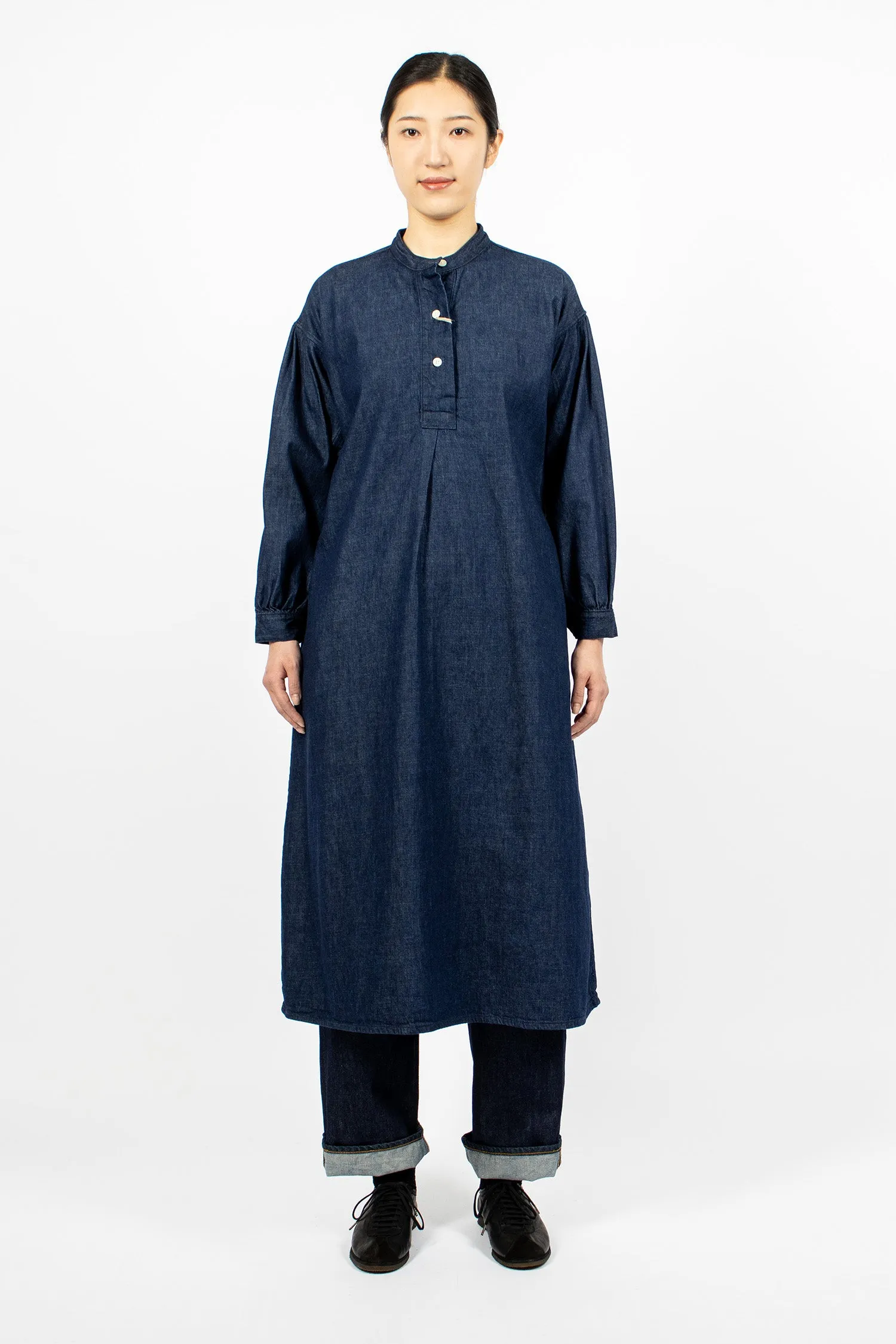 Shirt Denim Dress One Wash