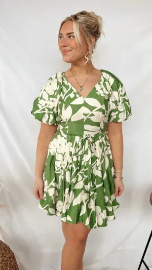 The Green Tea Dress