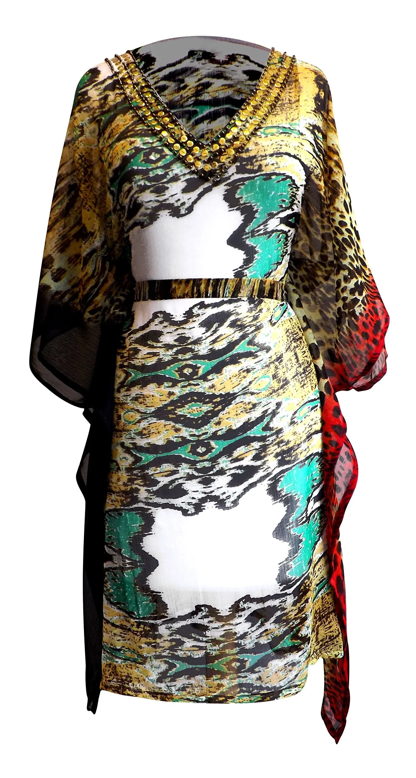 Tunic Tops Caftan Cover Up Summer Tunic Shirts Dress