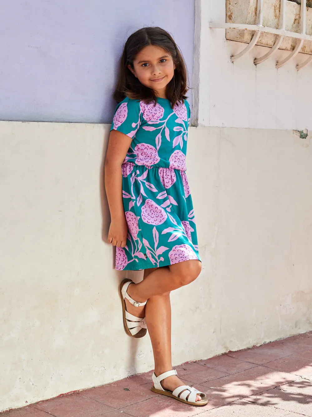 Twirl Dress: African Marigold