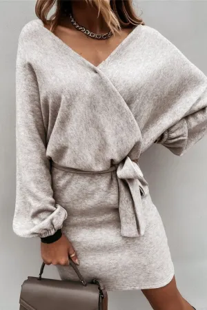 Wait For Me Ribbed Long Sleeve Bodycon